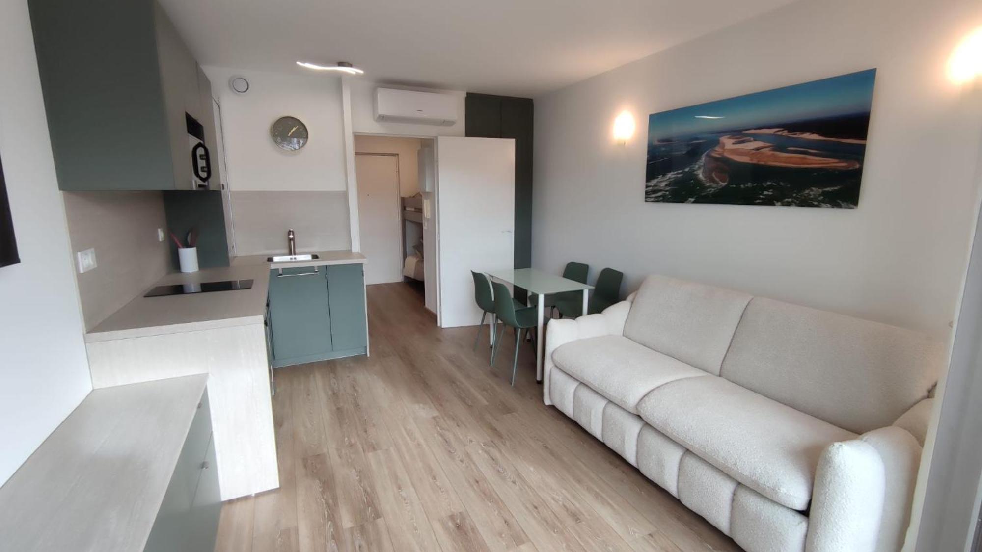 Studio Avec Parking Centre-Ville Face A La Gare Plage & Commerces Аркашон Екстер'єр фото